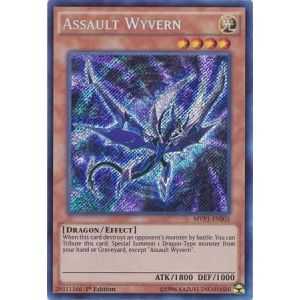 Assault Wyvern (Secret Rare) – Movie Pack Secret Edition | Carta YUGIOH en México