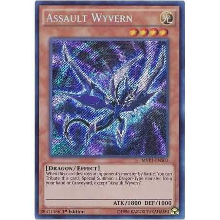 Assault Wyvern (Secret Rare) – Movie Pack Secret Edition | Carta YUGIOH en México