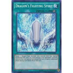 Dragon's Fighting Spirit (Secret Rare) – Movie Pack Secret Edition | Carta YUGIOH en México
