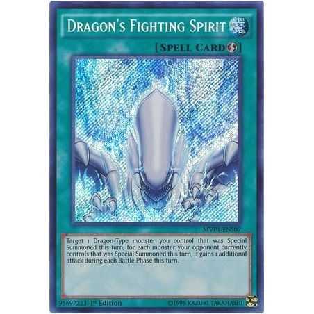 Dragon's Fighting Spirit (Secret Rare) – Movie Pack Secret Edition | Carta YUGIOH en México