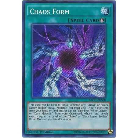 Chaos Form (Secret Rare) – Movie Pack Secret Edition | Carta YUGIOH en México