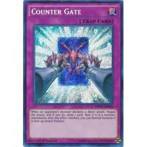 Counter Gate (Secret Rare) – Movie Pack Secret Edition | Carta YUGIOH en México