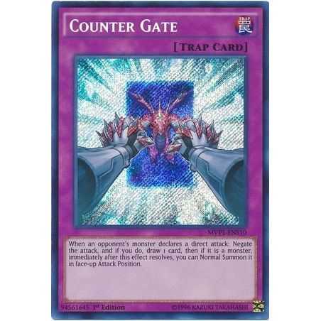 Counter Gate (Secret Rare) – Movie Pack Secret Edition | Carta YUGIOH en México