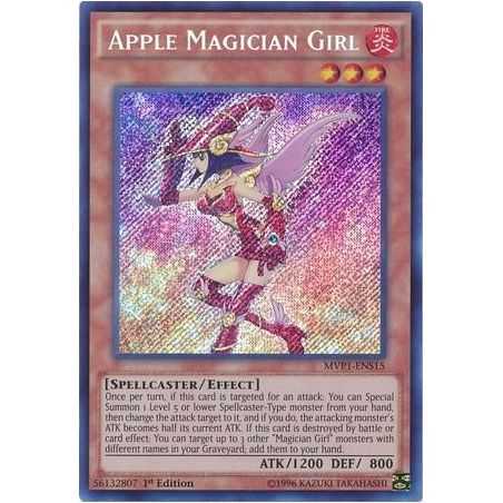 Apple Magician Girl (Secret Rare) – Movie Pack Secret Edition | Carta YUGIOH en México