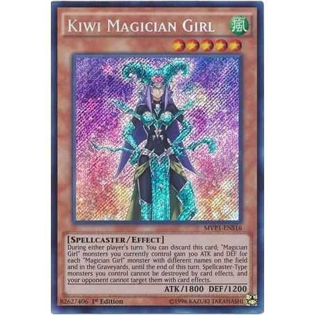 Kiwi Magician Girl (Secret Rare) – Movie Pack Secret Edition | Carta YUGIOH en México