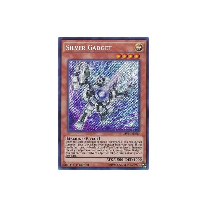 Silver Gadget (Secret Rare) – Movie Pack Secret Edition | Carta YUGIOH en México