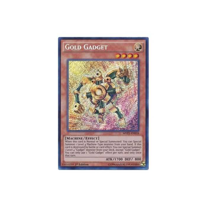 Gold Gadget (Secret Rare) – Movie Pack Secret Edition | Carta YUGIOH en México
