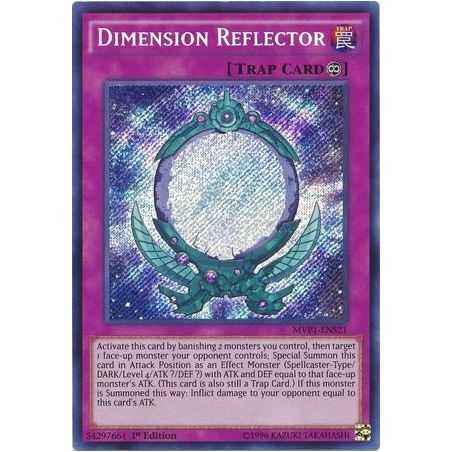 Dimension Reflector (Secret Rare) – Movie Pack Secret Edition | Carta YUGIOH en México