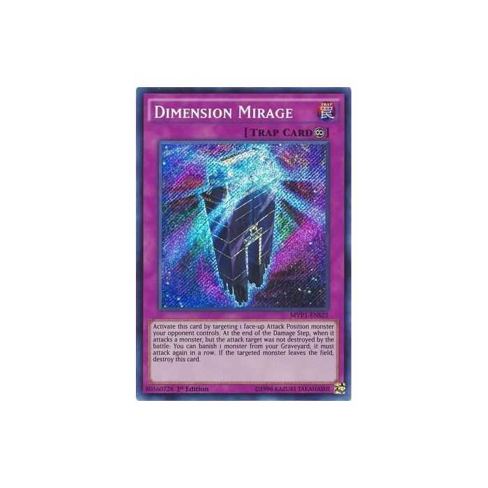 Dimension Mirage (Secret Rare) – Movie Pack Secret Edition | Carta YUGIOH en México