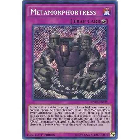 Metamorphortress (Secret Rare) – Movie Pack Secret Edition | Carta YUGIOH en México