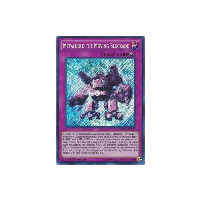 Metalhold the Moving Blockade (Secret Rare) – Movie Pack Secret Edition | Carta YUGIOH en México