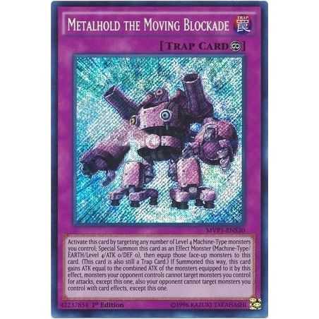 Metalhold the Moving Blockade (Secret Rare) – Movie Pack Secret Edition | Carta YUGIOH en México