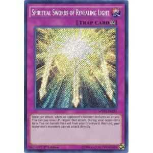Spiritual Swords of Revealing Light (Secret Rare) – Movie Pack Secret Edition | Carta YUGIOH en México