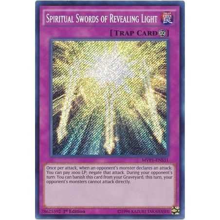 Spiritual Swords of Revealing Light (Secret Rare) – Movie Pack Secret Edition | Carta YUGIOH en México