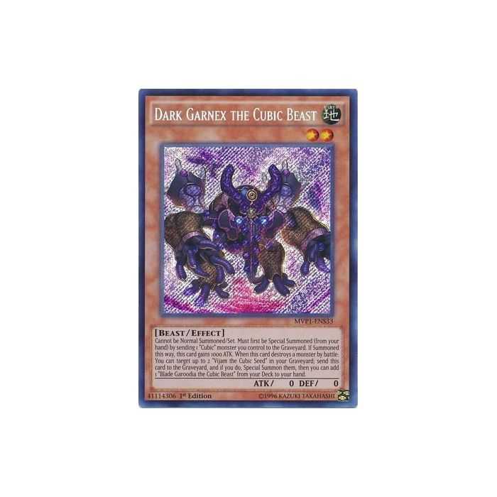 Dark Garnex the Cubic Beast (Secret Rare) – Movie Pack Secret Edition | Carta YUGIOH en México