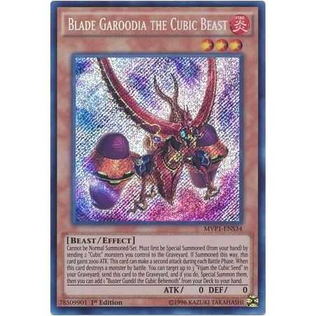 Blade Garoodia the Cubic Beast (Secret Rare) – Movie Pack Secret Edition | Carta YUGIOH en México