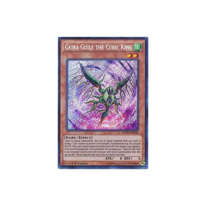 Geira Guile the Cubic King (Secret Rare) – Movie Pack Secret Edition | Carta YUGIOH en México