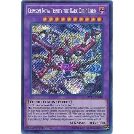Crimson Nova Trinity the Dark Cubic Lord (Secret Rare) – Movie Pack Secret Edition | Carta YUGIOH en México
