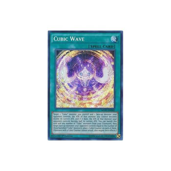 Cubic Wave (Secret Rare) – Movie Pack Secret Edition | Carta YUGIOH en México