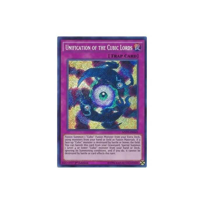 Unification of the Cubic Lords (Secret Rare) – Movie Pack Secret Edition | Carta YUGIOH en México