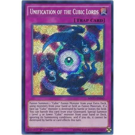 Unification of the Cubic Lords (Secret Rare) – Movie Pack Secret Edition | Carta YUGIOH en México