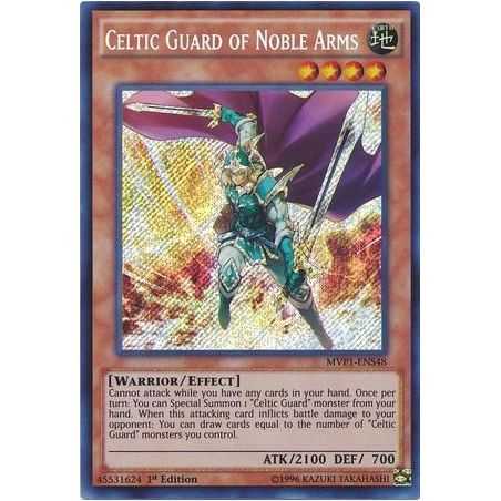 Celtic Guard of Noble Arms (Secret Rare) – Movie Pack Secret Edition | Carta YUGIOH en México