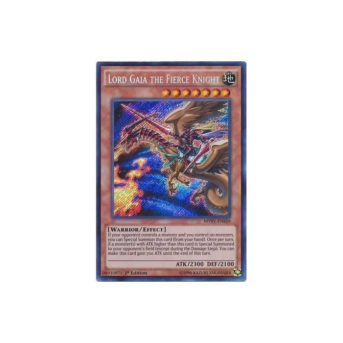 Lord Gaia the Fierce Knight (Secret Rare) – Movie Pack Secret Edition | Carta YUGIOH en México