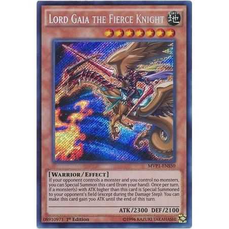 Lord Gaia the Fierce Knight (Secret Rare) – Movie Pack Secret Edition | Carta YUGIOH en México
