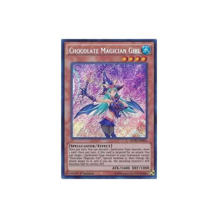Chocolate Magician Girl (Secret Rare) – Movie Pack Secret Edition | Carta YUGIOH en México