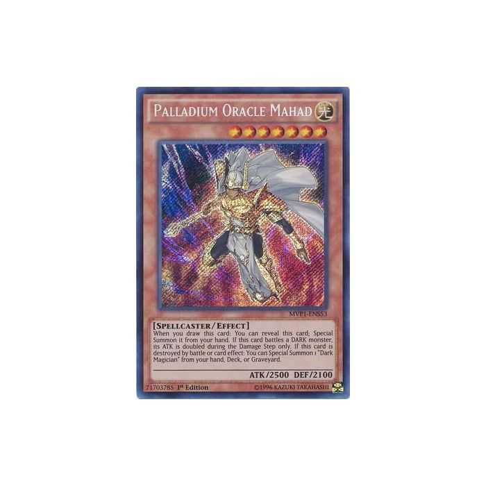 Palladium Oracle Mahad (Secret Rare) – Movie Pack Secret Edition | Carta YUGIOH en México