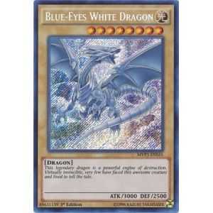 Blue-Eyes White Dragon (Secret Rare) – Movie Pack Secret Edition | Carta YUGIOH en México