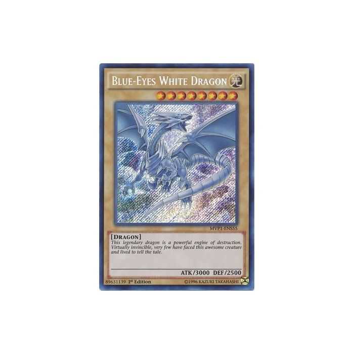 Blue-Eyes White Dragon (Secret Rare) – Movie Pack Secret Edition | Carta YUGIOH en México