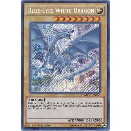 Blue-Eyes White Dragon (Secret Rare) – Movie Pack Secret Edition | Carta YUGIOH en México