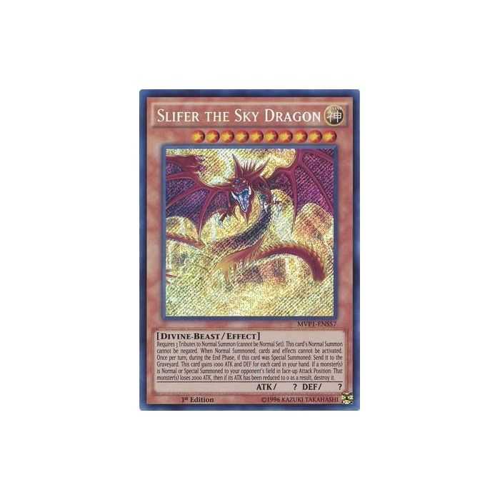 Slifer the Sky Dragon (Secret Rare) – Movie Pack Secret Edition | Carta YUGIOH en México