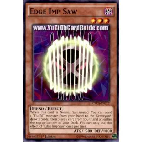 Edge Imp Saw (Common) – Crossed Souls | Carta YUGIOH en México