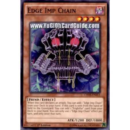 Edge Imp Chain (Common) – Crossed Souls | Carta YUGIOH en México
