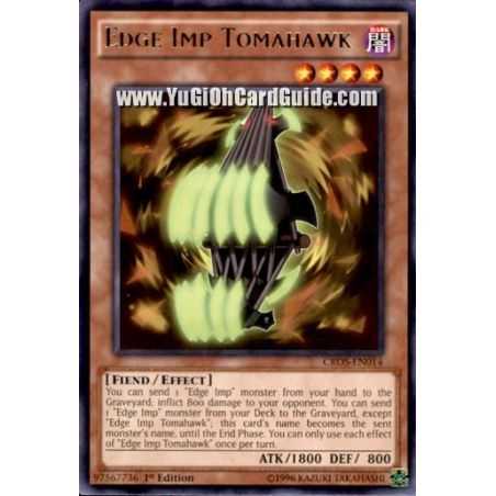 Edge Imp Tomahawk (Rare) – Crossed Souls | Carta YUGIOH en México