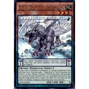 Zefraxi, Treasure of the Yang Zing (Ultra Rare) – Crossed Souls | Carta YUGIOH en México