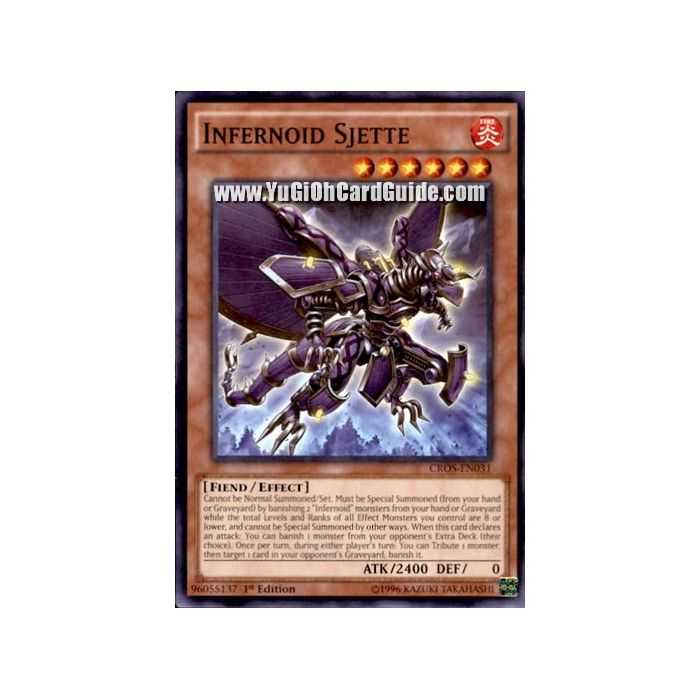 Infernoid Sjette (Common) – Crossed Souls | Carta YUGIOH en México