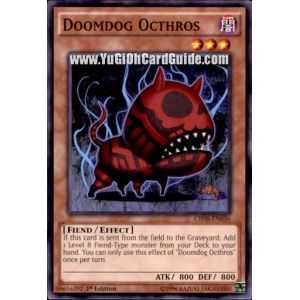 Doomdog Octhros (Common) – Crossed Souls | Carta YUGIOH en México