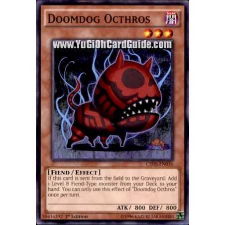 Doomdog Octhros (Common) – Crossed Souls | Carta YUGIOH en México