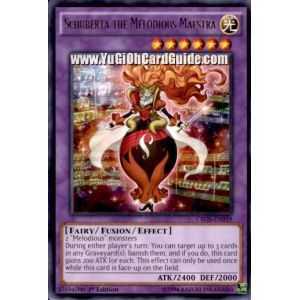 Schuberta the Melodious Maestra (Rare) – Crossed Souls | Carta YUGIOH en México