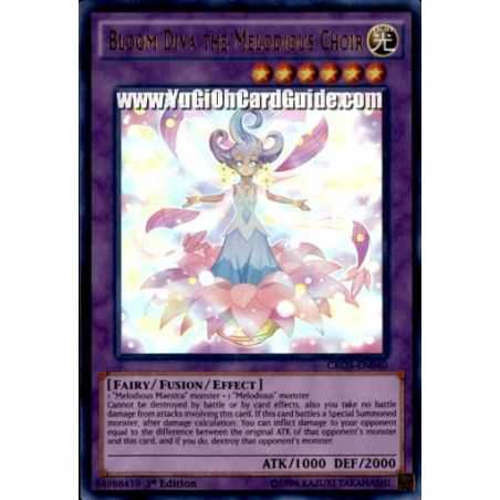 Bloom Diva the Melodious Choir (Ultra Rare) – Crossed Souls | Carta YUGIOH en México