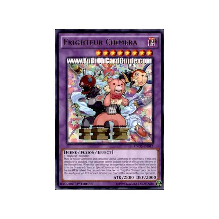 Frightfur Chimera (Rare) – Crossed Souls | Carta YUGIOH en México