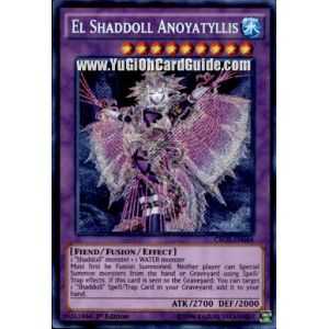 El Shaddoll Anoyatyllis (Secret Rare) – Crossed Souls | Carta YUGIOH en México
