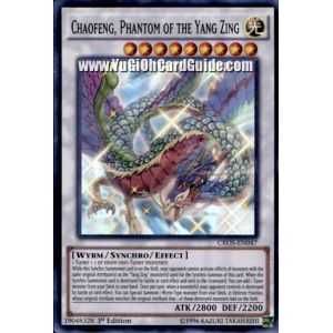 Chaofeng, Phantom of the Yang Zing (Super Rare) – Crossed Souls | Carta YUGIOH en México