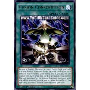 Fusion Conscription (Rare) – Crossed Souls | Carta YUGIOH en México