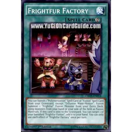 Frightfur Factory (Common) – Crossed Souls | Carta YUGIOH en México