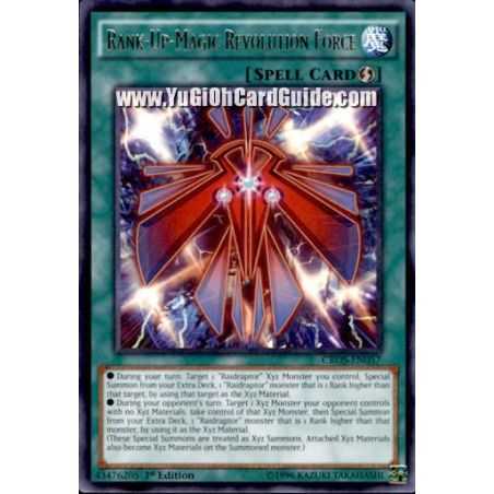 Rank-Up-Magic Revolution Force (Rare) – Crossed Souls | Carta YUGIOH en México