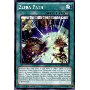 Zefra Path (Common) – Crossed Souls | Carta YUGIOH en México